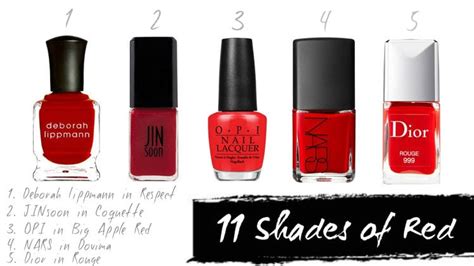 11 Best Red Nail Polish Colors .